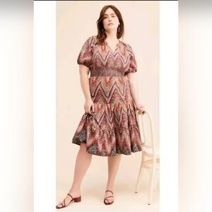 Anthropologie Multicolor Maxi Dress